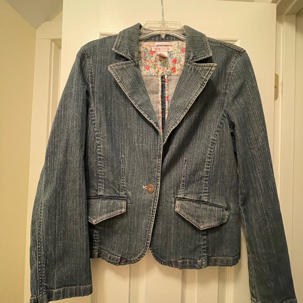 Nine West Blue Jean Jacket